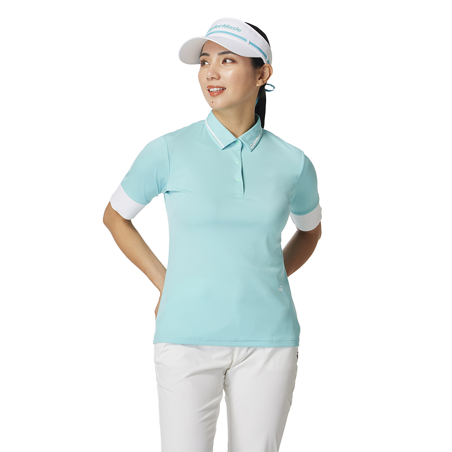 ウィメンズ】 コントラストリブS/Sポロ｜APPAREL | TaylorMade