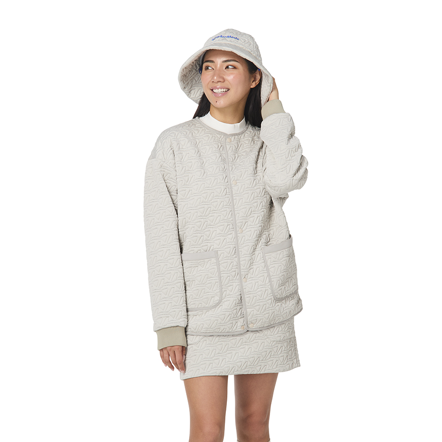 TaylorMade テーラーメイド キルティングジャケット TM×UA キルティングリバーシブルジャケット｜APPAREL