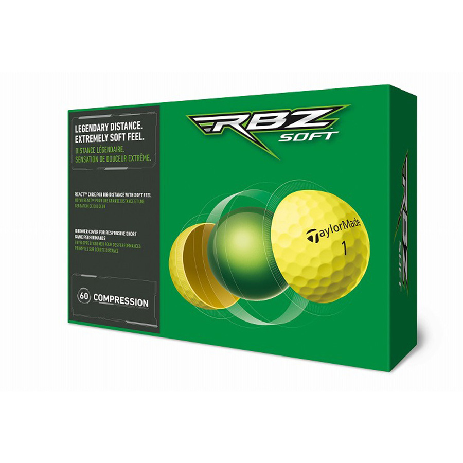 【未使用】テーラーメイド　RBZ ゴルフボール　3ピース　4ダース　48球 テーラーメイド ロケットボールズ ボールの試打レビュー 口コミ