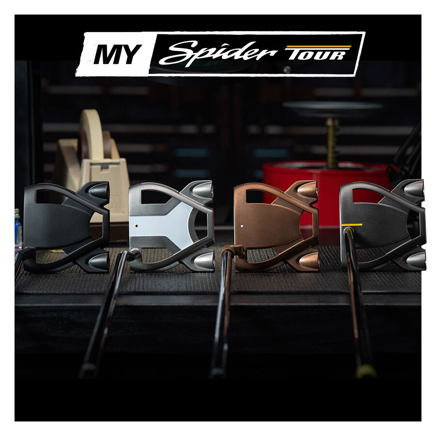 テーラーメイド マイスパイダー ツアーX 極美品 保証書付き ヘッドカバー付き MySpider Tour Personalized Putters