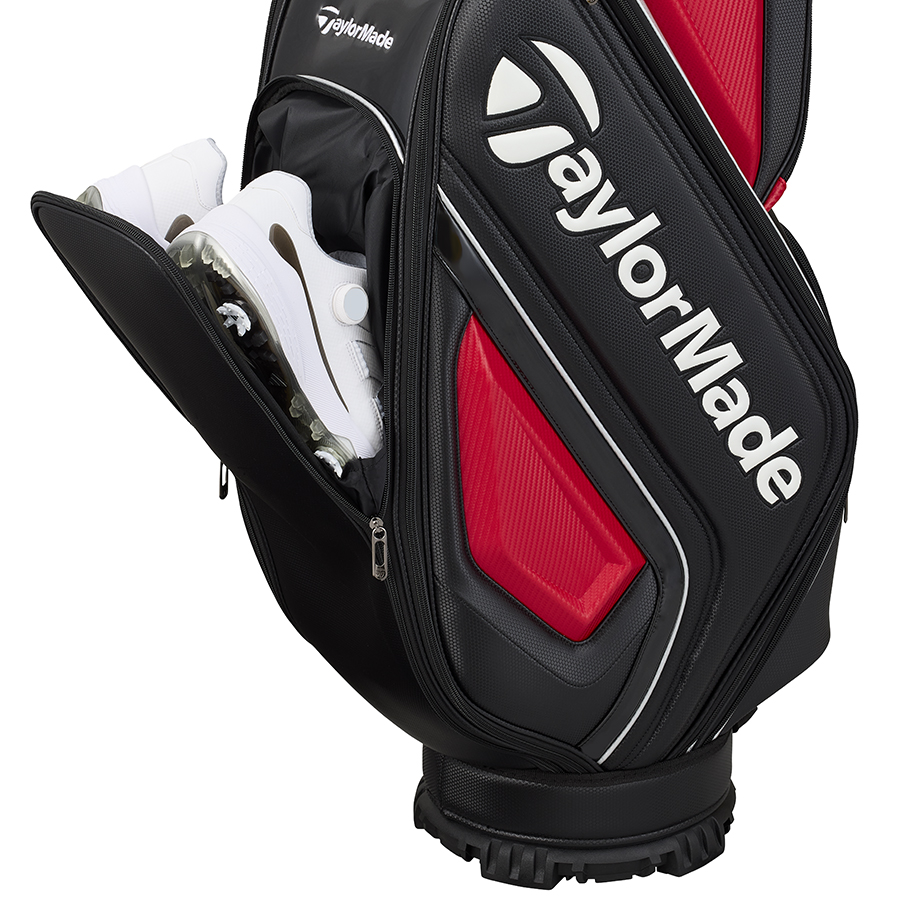 TaylorMade ゴルフバッグ 黒 赤内側 M13503_zoom_D3.jpg
