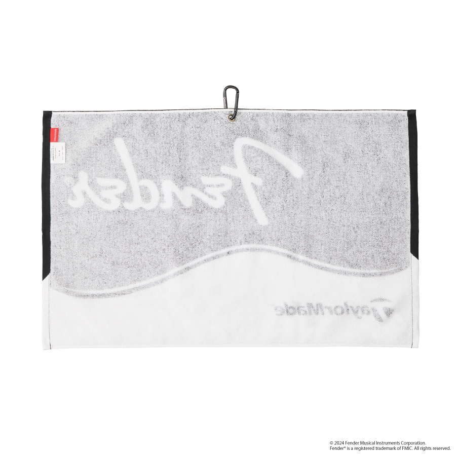 FENDER×TM PRINT TOWEL SPAGHETTI LOGO｜ACCESSORY | TaylorMade Golf