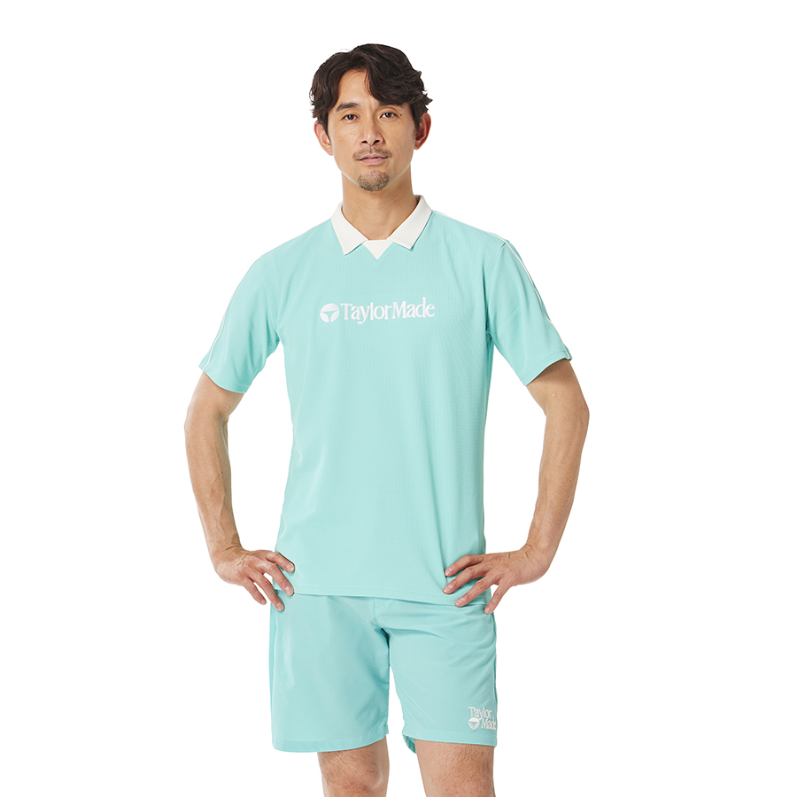 新品〈TaylorMade〉メンズ　HTラインドメッシュ　半袖ポロ　サイズXO HT ラインドメッシュ S/S ポロ｜APPAREL | TaylorMade Golf