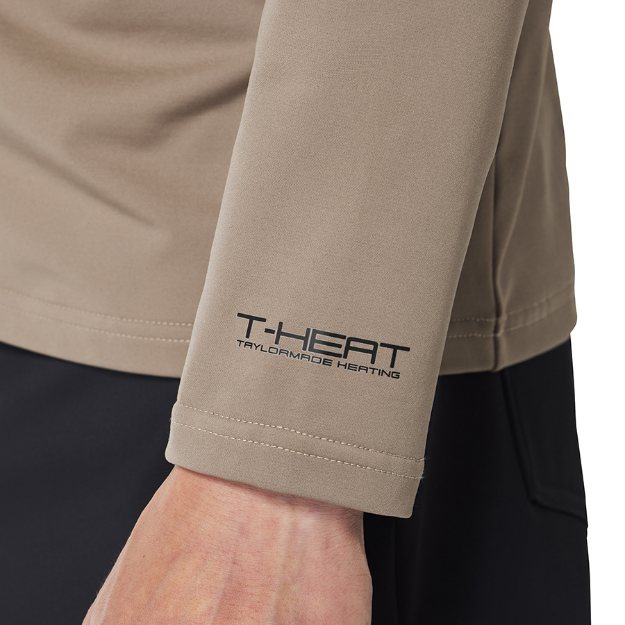 T-HEAT コントラストL/Sモック｜APPAREL | TaylorMade Golf