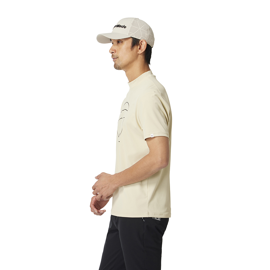 テーラーメイド　モックネック　ワンピース　半袖　ゴルフウェア　ホワイト　サイズＭ TMベーシックS/Sモック｜APPAREL | TaylorMade Golf | テーラーメイド