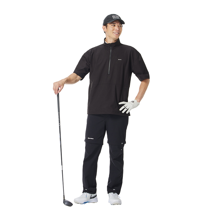 テーラーメイド ゴルフ　ハーフバンツS マルチファンクショナル S/S ハーフジップ｜APPAREL | TaylorMade Golf