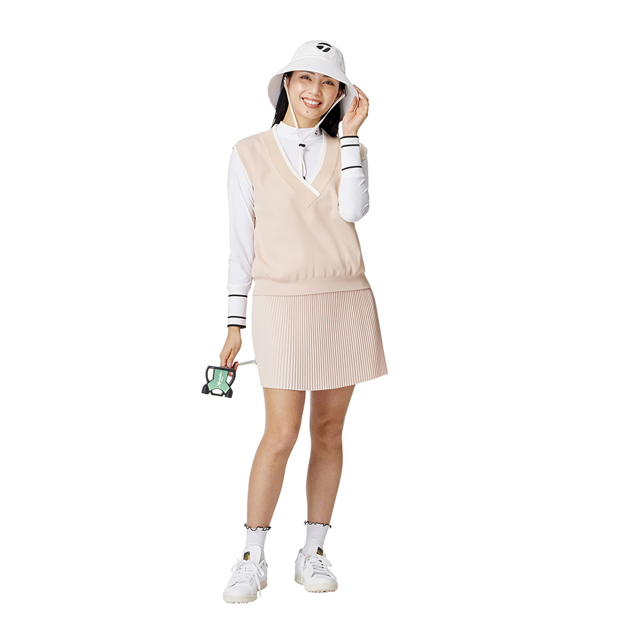 テーラーメイドリラックスドVネックベスト ウィメンズ】 リラックスドVネックベスト｜APPAREL | TaylorMade Golf