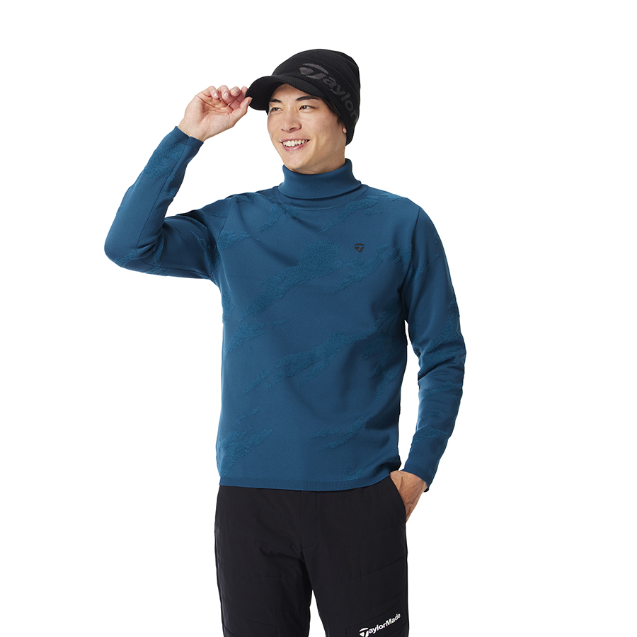 テーラーメイド　ハイネックセーター グラフィックタートルネックセーター｜APPAREL | TaylorMade Golf