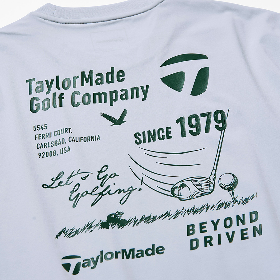 GOLF BACK PRINT S/S TEE｜APPAREL | TaylorMade Golf