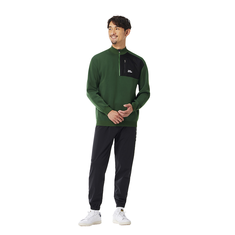 Sale/ TaylorMade ハーフジップセーター ブラック/オシャレ ユニセックス】HT ハーフジップセーター｜APPAREL | TaylorMade Golf