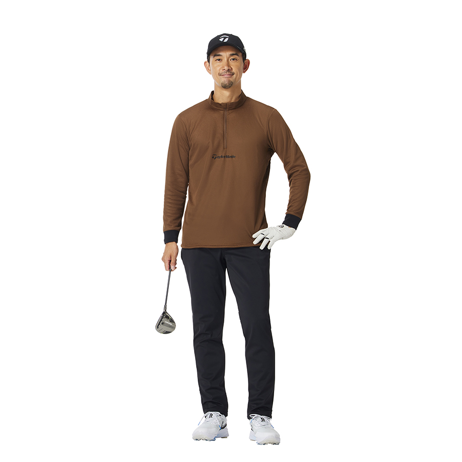 ☪️テーラーメイド☪️フーデッドオクタジャケット⛄️ベージュ×ブラック⛳️✨美品✨ オクタハーフジップ｜APPAREL | TaylorMade Golf | テーラーメイド