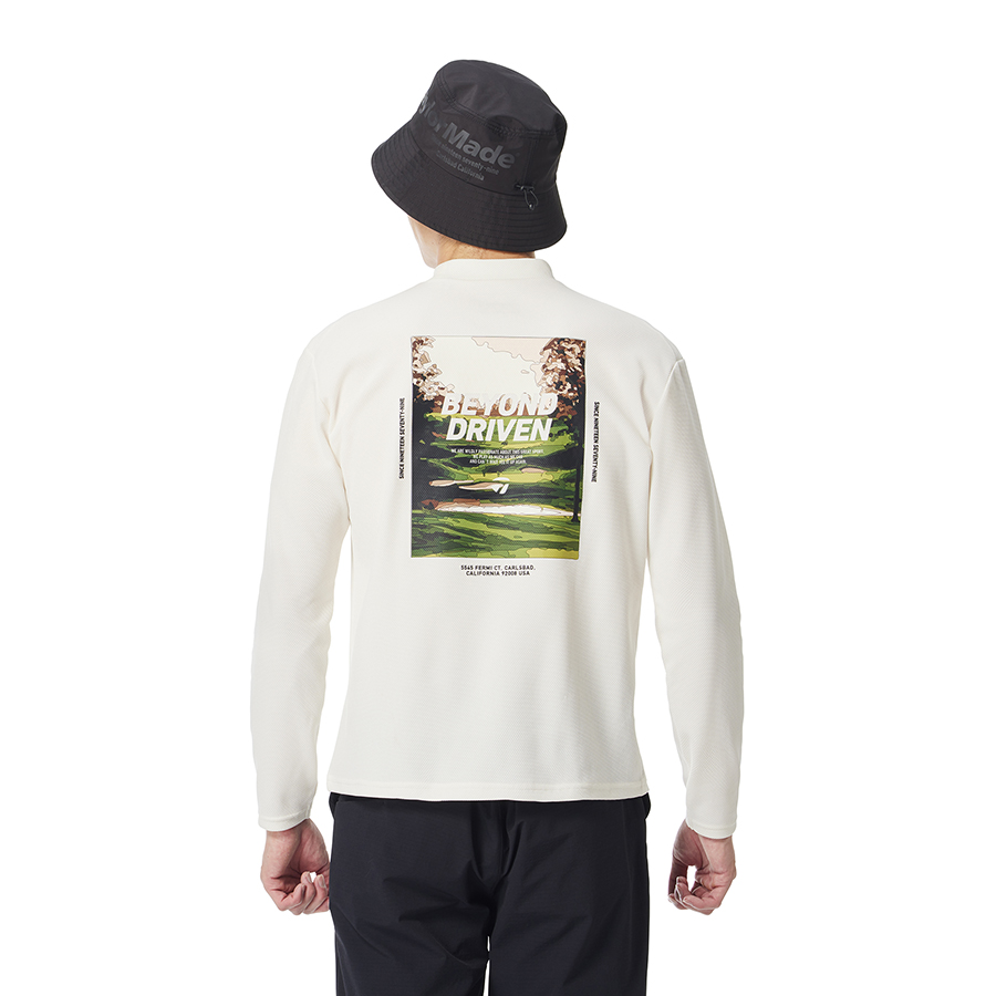 バックプリント L/S モック｜APPAREL | TaylorMade Golf