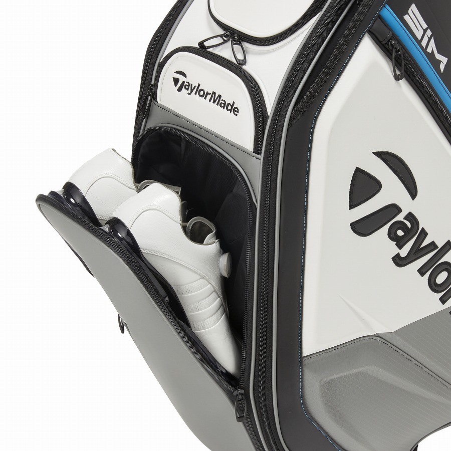 【希少品】TaylorMade　ダブルロゴ　ツアープロ　スタッフバッグ　9.0型 グローバルツアースタッフバッグ 9.5型