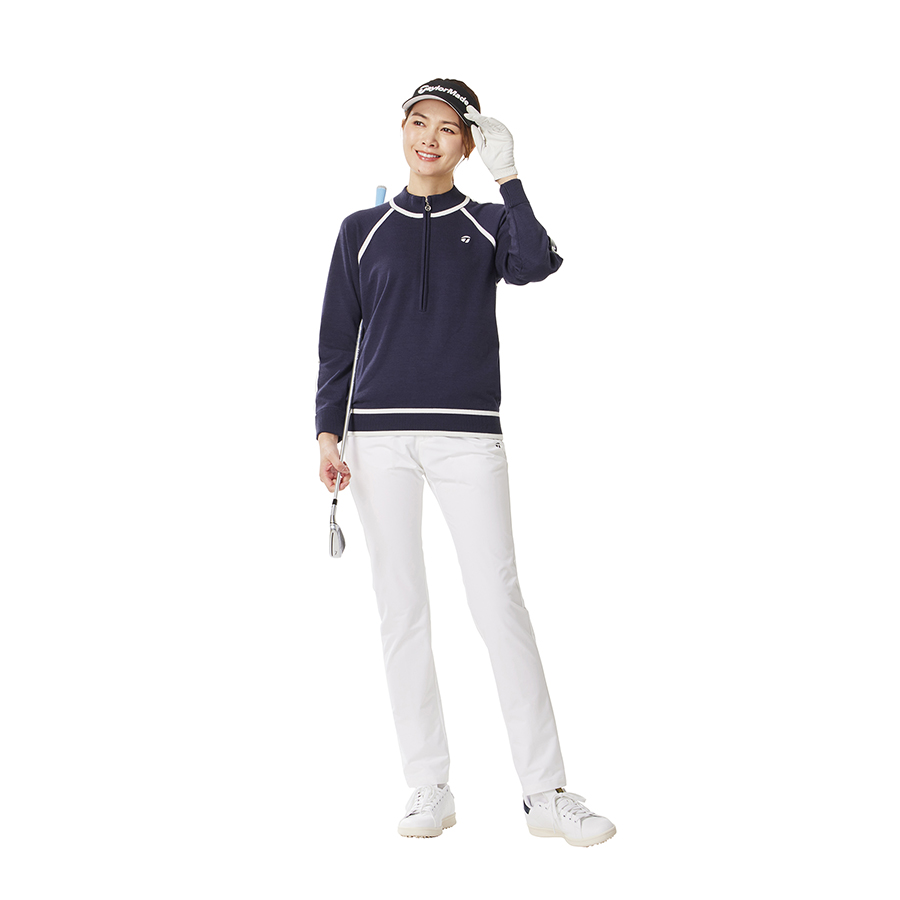 Ws】ラインドハーフジップセーター｜APPAREL | TaylorMade Golf