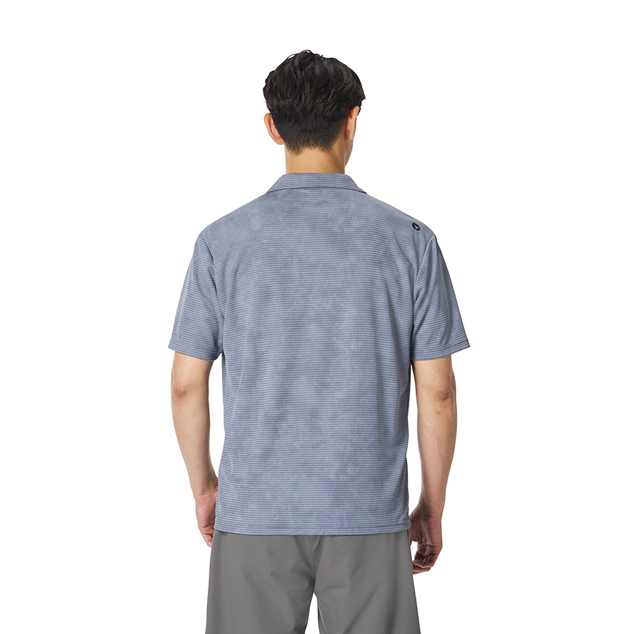 タグ付新品　TaylorMade ゴルフウェアシャツ　ゆったりAライン　サイズO HT TIE-DYE SUMMER S/S OPEN COLLAR SHIRT｜APPAREL | TaylorMade Golf