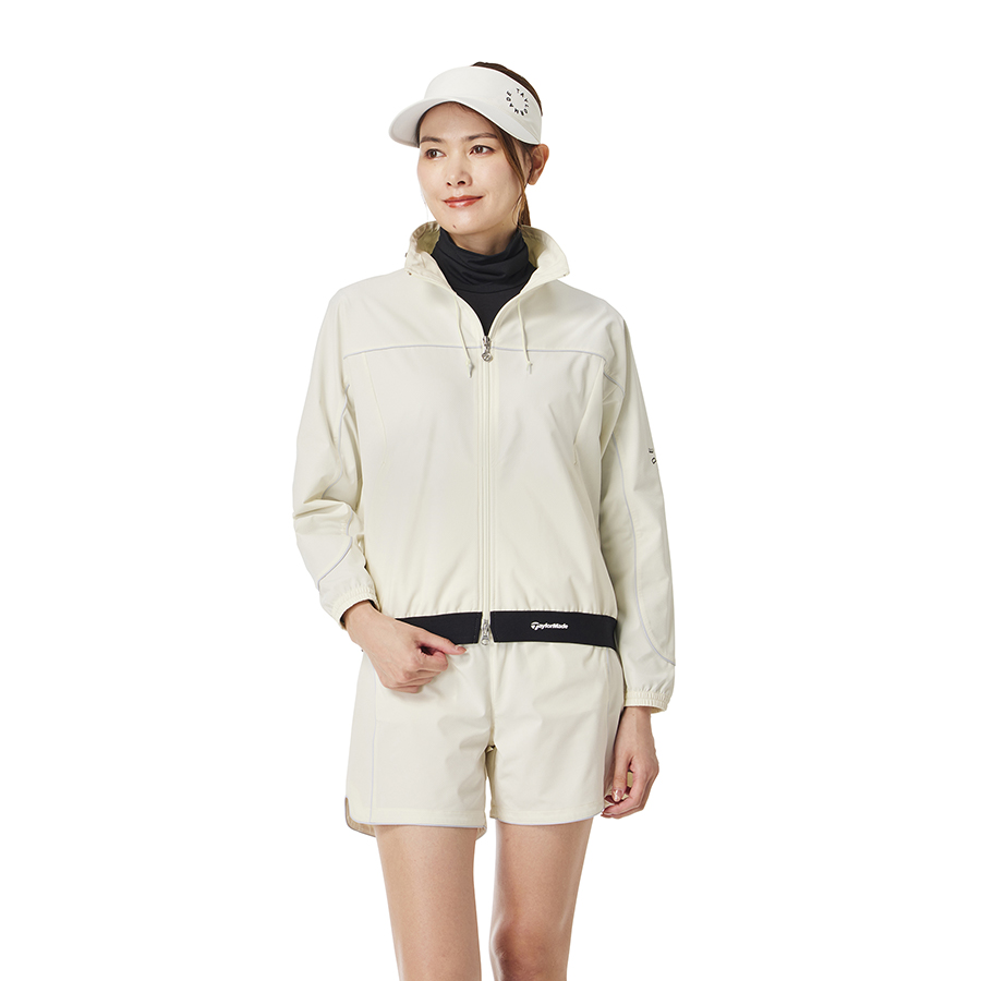 Ws】サークルロゴクロップドウィンドジャケット｜APPAREL | TaylorMade