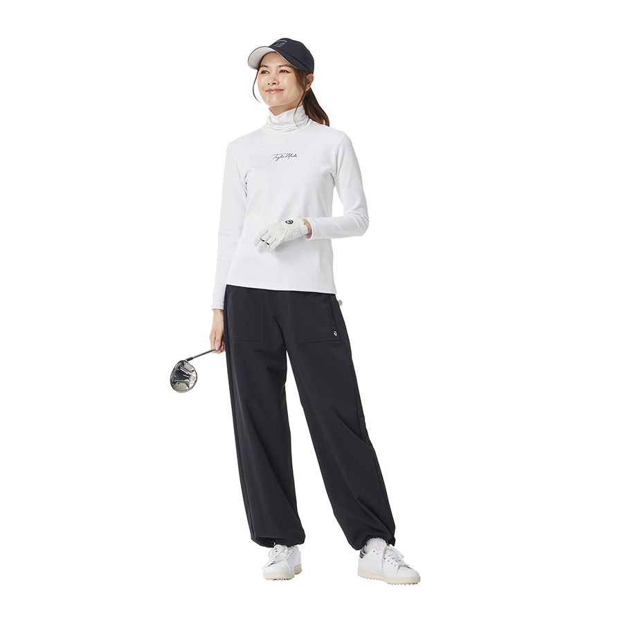 Ws】スクリプトロゴL/Sモック｜APPAREL | TaylorMade Golf