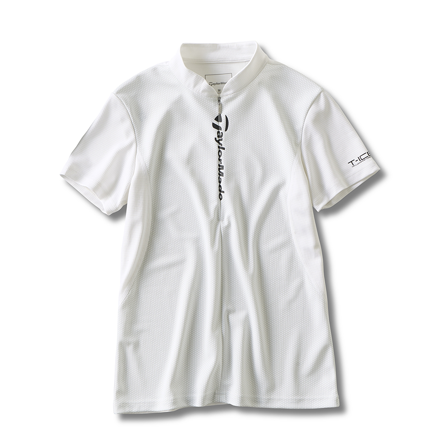 【新品・未開封】T-ICE T-AIR ソークールS/Sジップドモック Ws】T-ICE T-AIR ソークールS/Sジップドモック｜APPAREL | TaylorMade