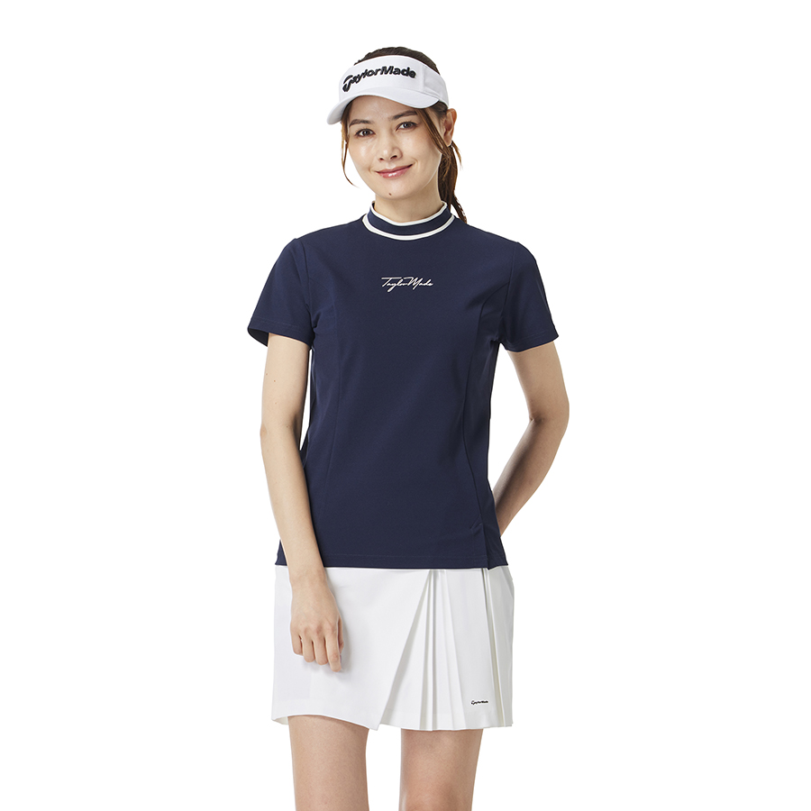 新品★テーラーメイド ゴルフウェアセット モックネックシャツ＆スカート S Ws】スクリプトロゴ S/S モック｜APPAREL | TaylorMade Golf