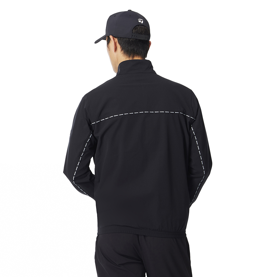 テーラーメイド:メンズ:Lサイズ:パイピングリラックスドジャケット:黒 パイピングリラックスドジャケット｜APPAREL | TaylorMade Golf