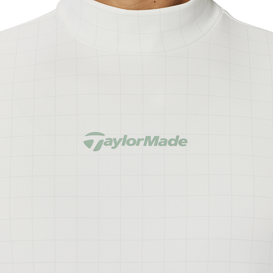 T-HEAT グリッドグラフィックL/Sモック｜APPAREL | TaylorMade Golf