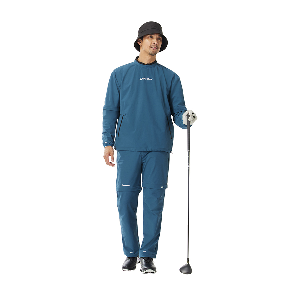 テーラーメイド TaylorMade ストレッチ コンバーチブル 上下セット ストレッチコンバーチブルLSクルー｜APPAREL | TaylorMade Golf