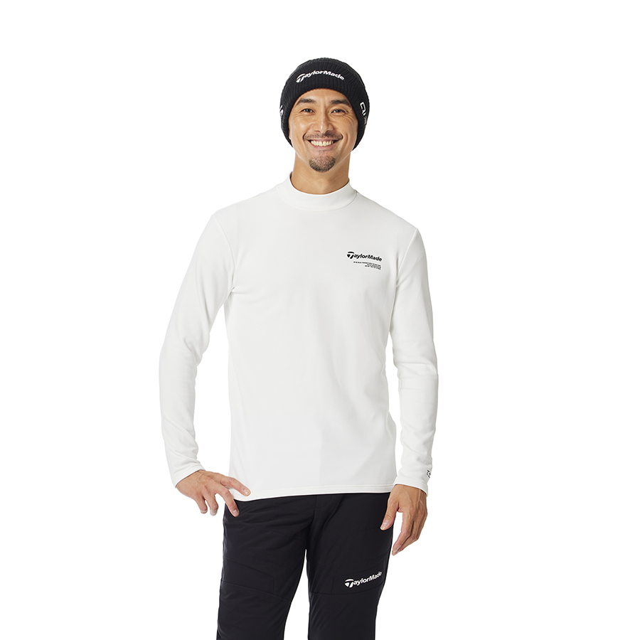 TaylorMade T-HEAT 長袖アウター L ホワイト T-HEAT ブラッシュドL/Sモック｜APPAREL | TaylorMade Golf