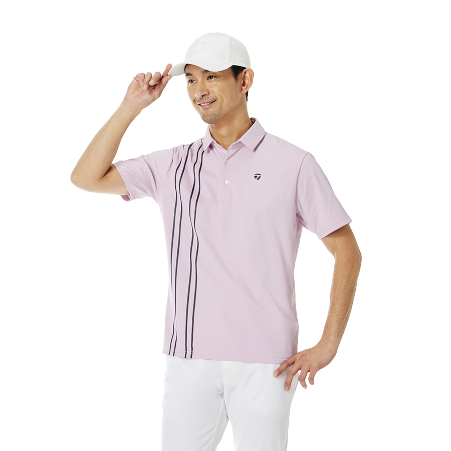 バーチカルストライプS/Sポロ｜APPAREL | TaylorMade Golf