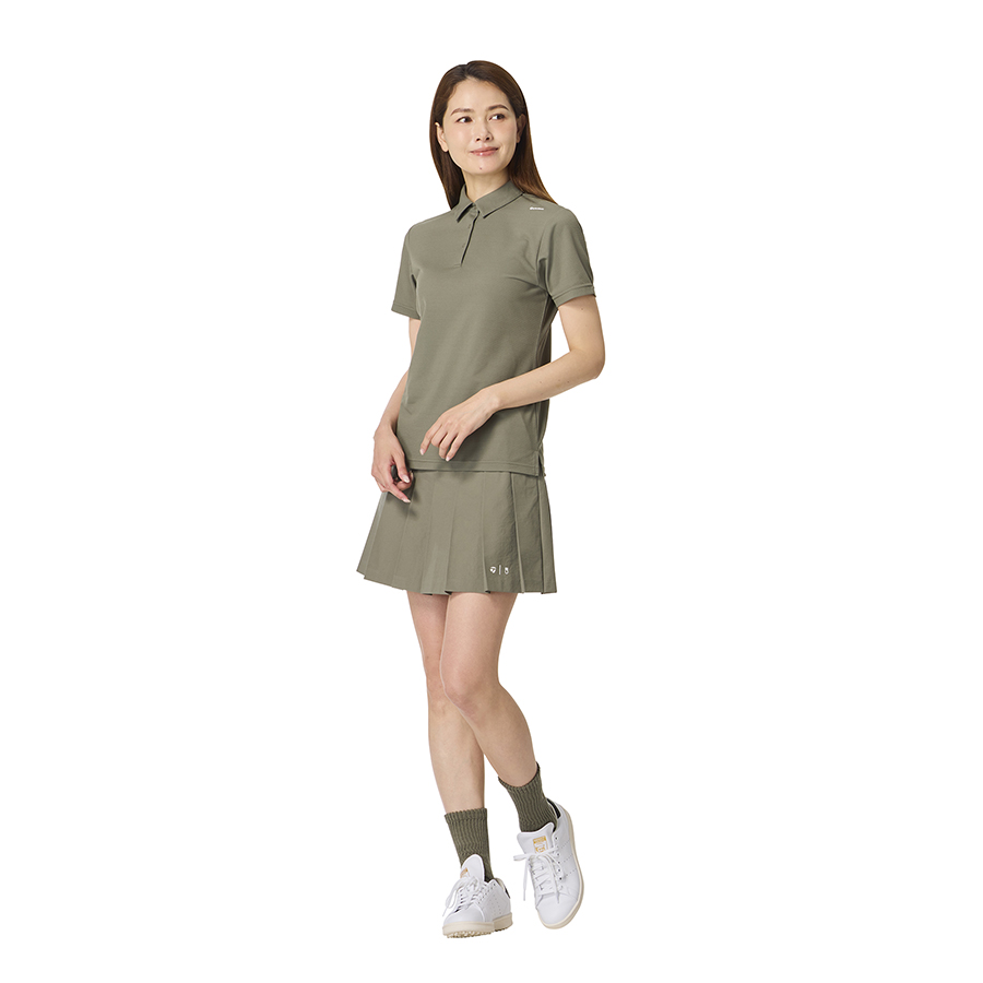 Ws】TM×UA ショルダーロゴ S/S ポロ