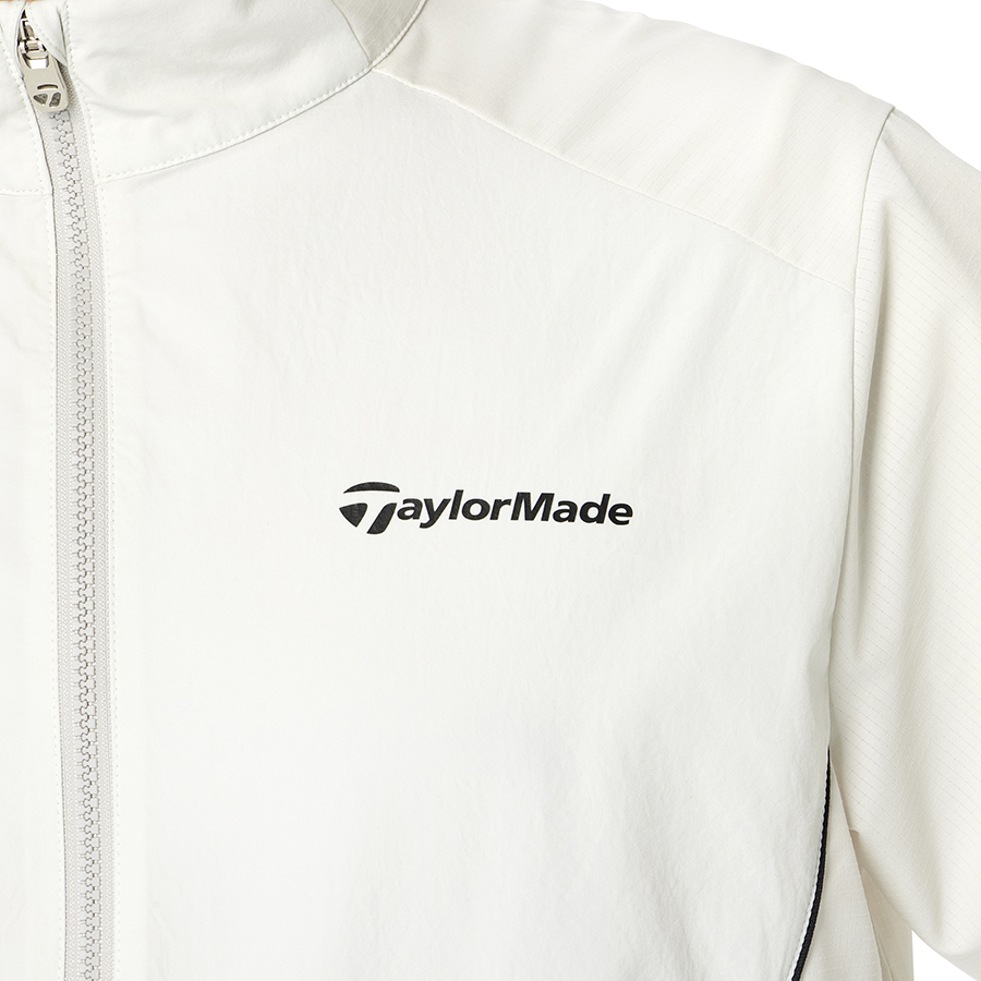TaylorMade メンズジャケット TD419 ホワイト T-AIRパイピングジャケット｜APPAREL | TaylorMade Golf