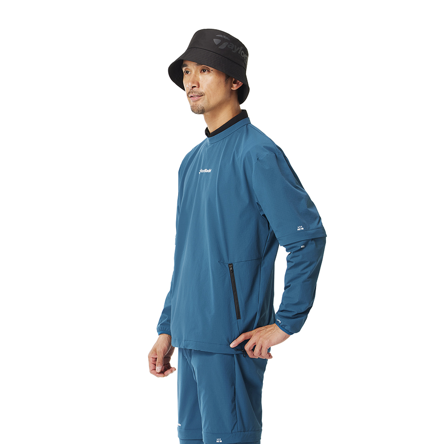 テーラーメイド TaylorMade ストレッチ コンバーチブル 上下セット ストレッチコンバーチブルLSクルー｜APPAREL | TaylorMade Golf