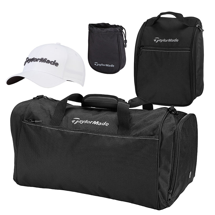 TaylorMade ブラックダッフルバッグ パフォーマンスダッフルセット| TaylorMade Golf | テーラーメイド