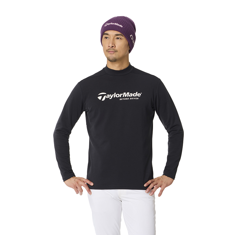 ダブルニット L/S モック