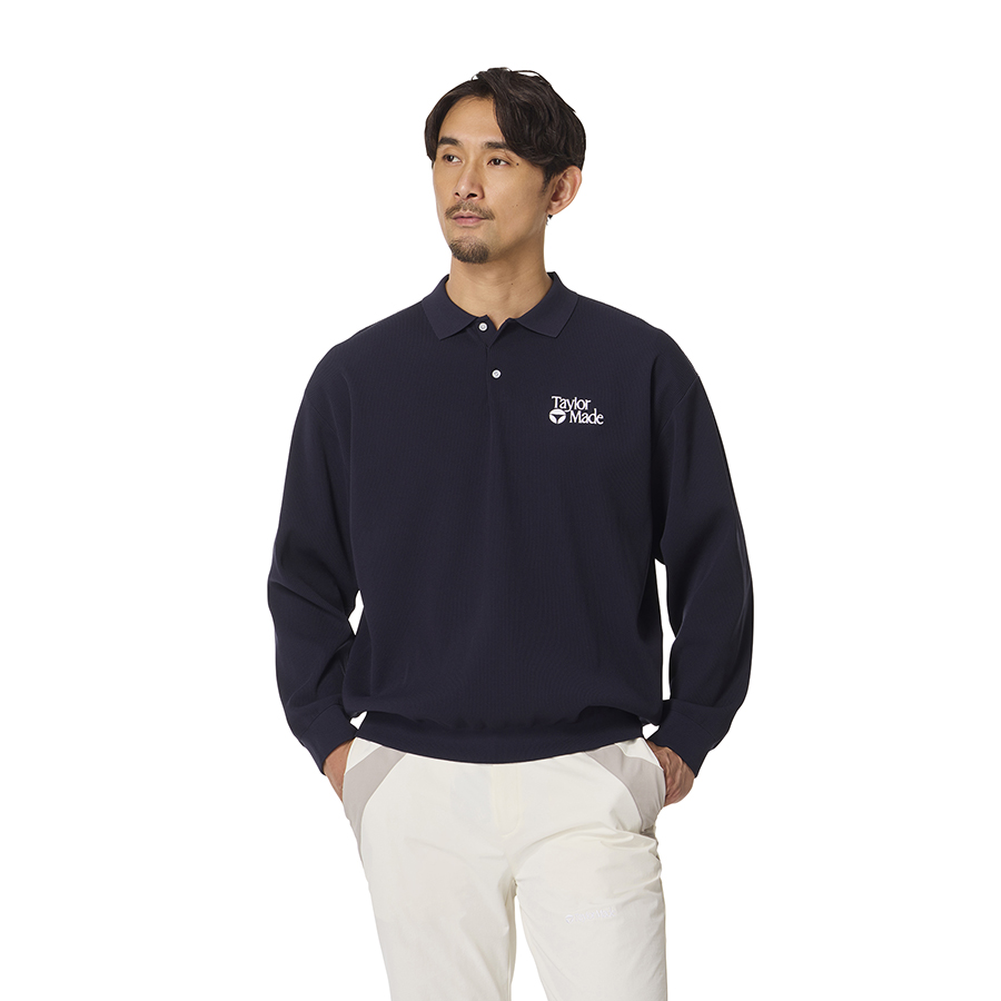 ユニセックス】HT ニット L/S ポロ