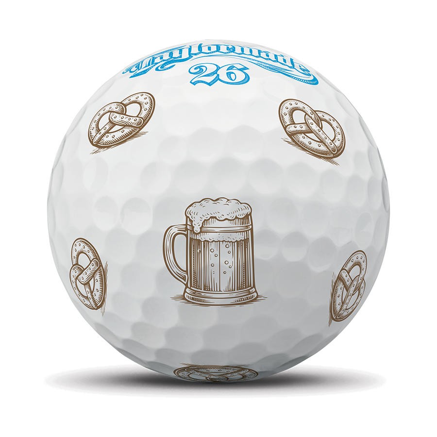 お盆特別値下げ！テーラーメイド　パター　筆記体ロゴ　 希少　TPAIII TP5/TP5x pix Oktoberfest ゴルフボール | TaylorMade Golf