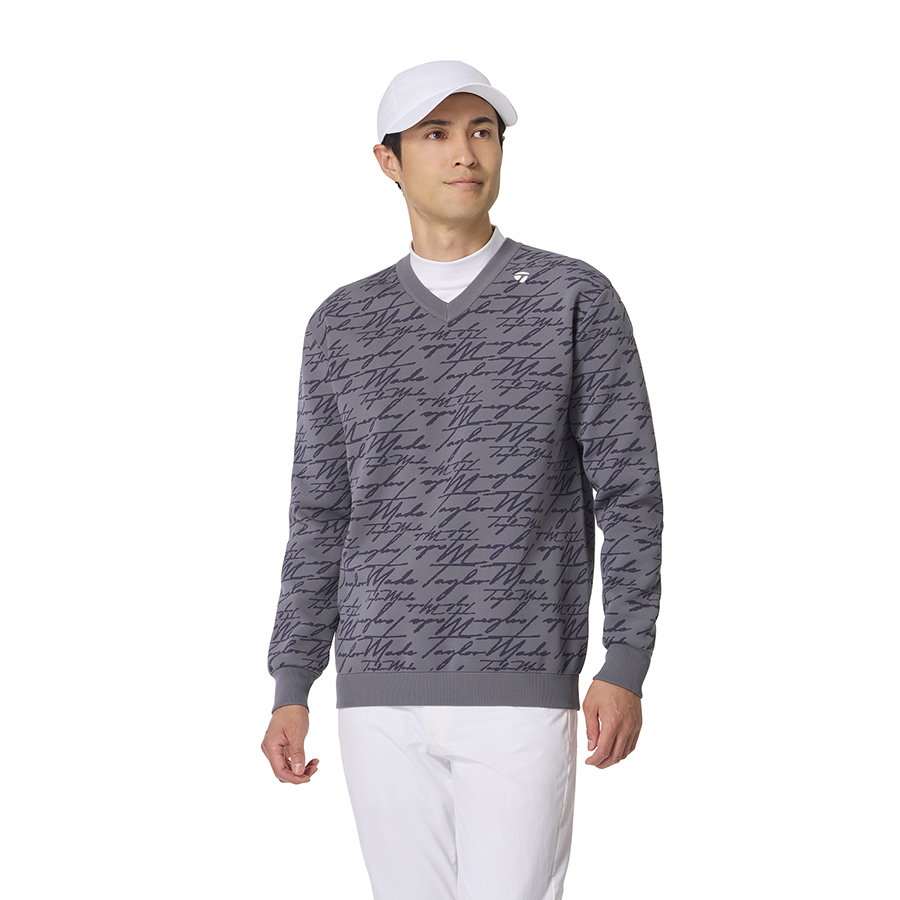 スクリプトロゴグラフィック L/S セーター